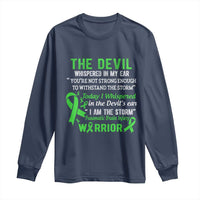 Traumatic Brain Injury Awareness Long Sleeve Shirt I Am The Storm TBI Warrior