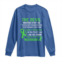 Traumatic Brain Injury Awareness Long Sleeve Shirt I Am The Storm TBI Warrior