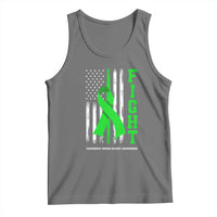 Traumatic Brain Injury Awareness Tank Top Fight TBI American US Flag