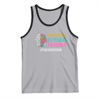 Traumatic Brain Injury Awareness Tank Top Thriving Beyond Trauma TBI Survivor
