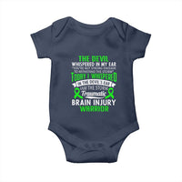 Traumatic Brain Injury Awareness Baby Onesie TBI Warrior I Am The Storm