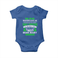 Traumatic Brain Injury Awareness Baby Onesie TBI Warrior I Am The Storm
