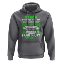 Traumatic Brain Injury Awareness Hoodie TBI Warrior I Am The Storm