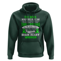 Traumatic Brain Injury Awareness Hoodie TBI Warrior I Am The Storm