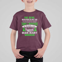 Traumatic Brain Injury Awareness T Shirt For Kid TBI Warrior I Am The Storm