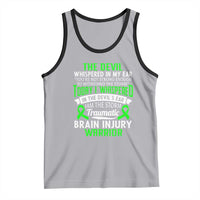 Traumatic Brain Injury Awareness Tank Top TBI Warrior I Am The Storm