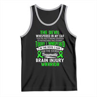 Traumatic Brain Injury Awareness Tank Top TBI Warrior I Am The Storm