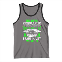 Traumatic Brain Injury Awareness Tank Top TBI Warrior I Am The Storm