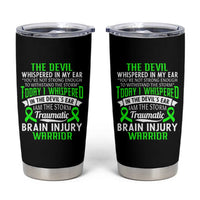 Traumatic Brain Injury Awareness Tumbler Cup TBI Warrior I Am The Storm