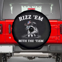 Autism Racoon Cowboy Spare Tire Cover Rizz Em With The Tism