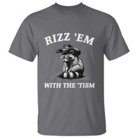 Autism Racoon Cowboy T Shirt Rizz Em With The Tism