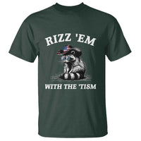 Autism Racoon Cowboy T Shirt Rizz Em With The Tism