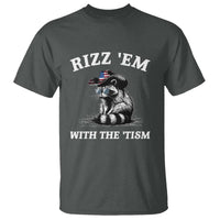 Autism Racoon Cowboy T Shirt Rizz Em With The Tism