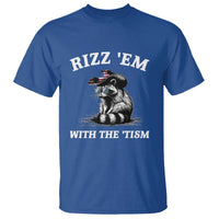 Autism Racoon Cowboy T Shirt Rizz Em With The Tism