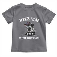 Autism Racoon Cowboy Toddler T Shirt Rizz Em With The Tism