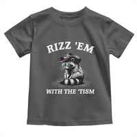 Autism Racoon Cowboy Toddler T Shirt Rizz Em With The Tism