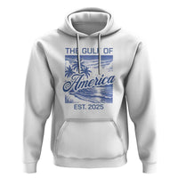 Retro Gulf Of USA Hoodie America Est 2025 American Flag