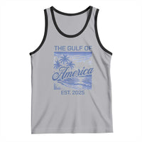 Retro Gulf Of USA Tank Top America Est 2025 American Flag