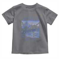 Retro Gulf Of USA Toddler T Shirt America Est 2025 American Flag