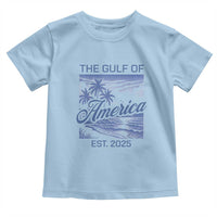 Retro Gulf Of USA Toddler T Shirt America Est 2025 American Flag