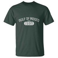 Retro Gulf of Mexico T Shirt Est 1550 Mexican Flag
