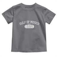 Retro Gulf of Mexico Toddler T Shirt Est 1550 Mexican Flag