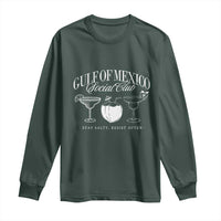 Retro Gulf of Mexico Social Club Long Sleeve Shirt Progressive Liberal