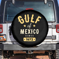 Gulf of Mexico Since 1672 Spare Tire Cover Golfo de Mexico Classic Vintage