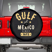 Gulf of Mexico Since 1672 Spare Tire Cover Golfo de Mexico Classic Vintage