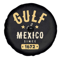 Gulf of Mexico Since 1672 Spare Tire Cover Golfo de Mexico Classic Vintage