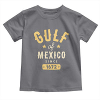 Gulf of Mexico Since 1672 Toddler T Shirt Golfo de Mexico Classic Vintage