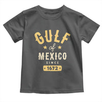 Gulf of Mexico Since 1672 Toddler T Shirt Golfo de Mexico Classic Vintage