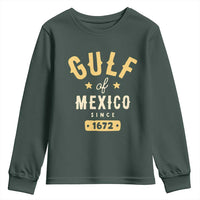 Gulf of Mexico Since 1672 Youth Sweatshirt Golfo de Mexico Classic Vintage