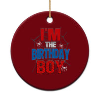 Spider Birthday Boy Ceramic Ornament Spiders Lover Bday Party - Wonder Print Shop