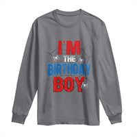 Spider Birthday Boy Long Sleeve Shirt Spiders Lover Bday Party