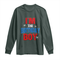 Spider Birthday Boy Long Sleeve Shirt Spiders Lover Bday Party