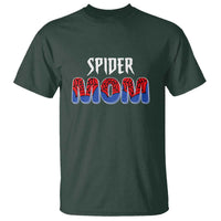 Funny Spider Mom T Shirt Son Birthday Party