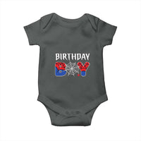 Spider Birthday Boy Baby Onesie Bday Spiders Party