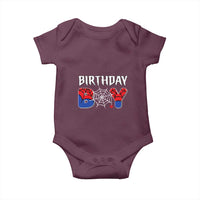 Spider Birthday Boy Baby Onesie Bday Spiders Party
