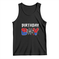 Spider Birthday Boy Tank Top Bday Spiders Party