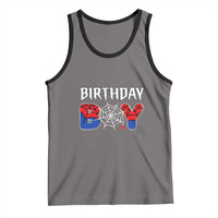 Spider Birthday Boy Tank Top Bday Spiders Party
