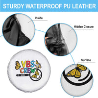 VBS 2025 Spare Tire Cover Magnified Vacation Bible School Butterfly VBS Team
