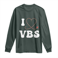 I Love VBS 2025 Long Sleeve Shirt Vacation Bible School Ladybug VBS Team