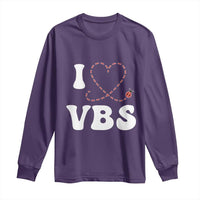 I Love VBS 2025 Long Sleeve Shirt Vacation Bible School Ladybug VBS Team