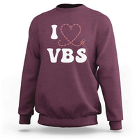 I Love VBS 2025 Sweatshirt Vacation Bible School Ladybug VBS Team