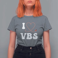 I Love VBS 2025 T Shirt For Women Vacation Bible School Ladybug VBS Team