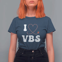 I Love VBS 2025 T Shirt For Women Vacation Bible School Ladybug VBS Team