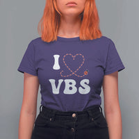 I Love VBS 2025 T Shirt For Women Vacation Bible School Ladybug VBS Team