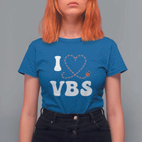 I Love VBS 2025 T Shirt For Women Vacation Bible School Ladybug VBS Team