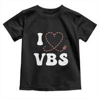 I Love VBS 2025 Toddler T Shirt Vacation Bible School Ladybug VBS Team